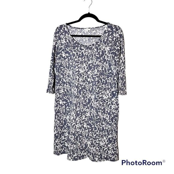 J. Jill Pure Jill Tie Dye T-Shirt Dress Size Medium - Picture 1 of 6